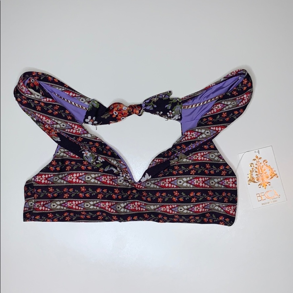 Becca by Rebecca Virtue Swimsuit Bikini Top New